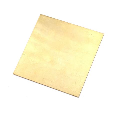 Brass Metal Thin Sheet Foil Plate Thick 0.5mm/0.8mm/1m